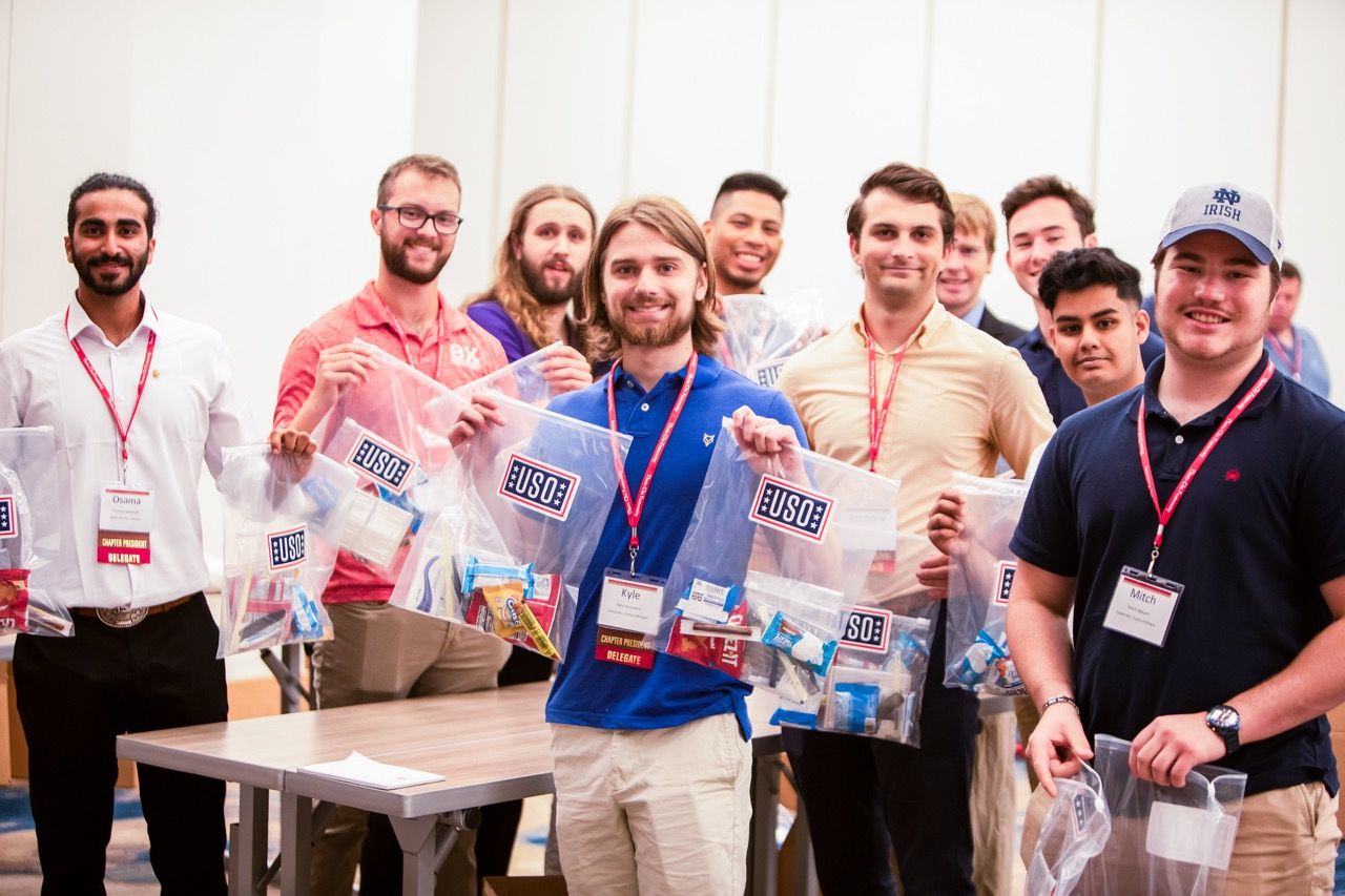 Pack4Troops at 166th Convention Pack4Troops at 166th Convention