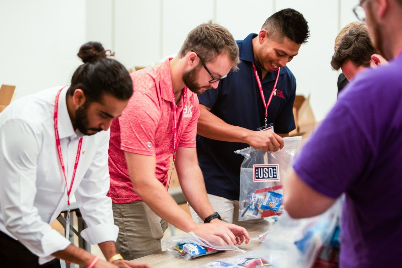 More Pack4Troops at the 166th Convention More Pack4Troops at the 166th Convention