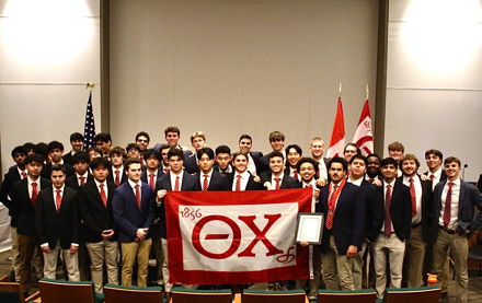 Image for Eta Delta Reinstalled at Babson College