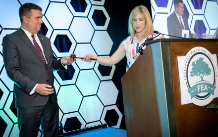 Image for Mayer Is Fifth Theta Chi Installed as FEA President