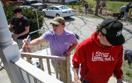 Image for Gamma Chapter Brothers Paint for Local Community Center