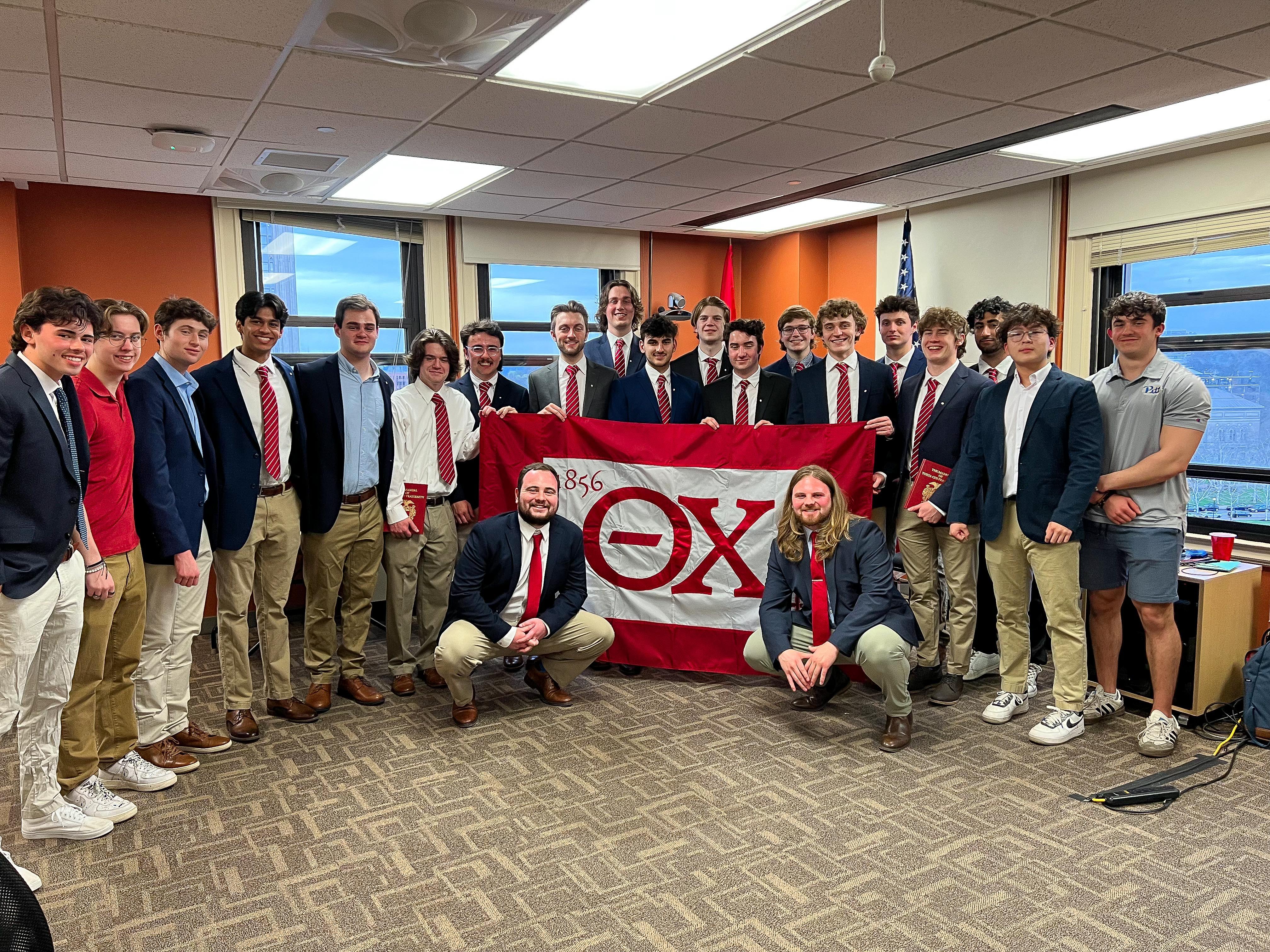 Alpha Beta Colony with IHQ staff and friends