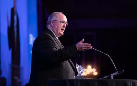 Image for John Kramer recognized with the 2018 Thomas Roe Award