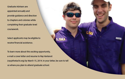 Image for In search of 2014/2015 Graduate Advisers