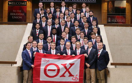 Image for Theta Chi at University of Arkansas Wins North American Interfraternity Conference Award