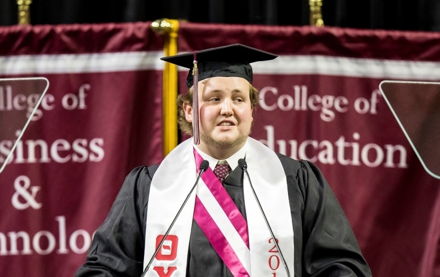 Commencement Speaker Feels Calling to Education Image for Commencement Speaker Feels Calling to Education