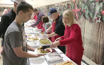 Image for Eta Gamma Chapter Lends Helping Hand for Christmas Dinner