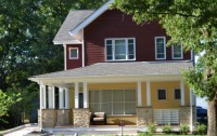 Image for More than 2 Years After Fire Gamma Chi Moves into New Chapter House