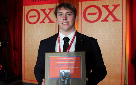 Image for Delta Omega Swimmer Brings 2024 Shug Jordan Award Home to the Badger State
