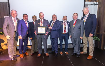 Image for Jim McMahon Receives 150th Distinguished Service Award