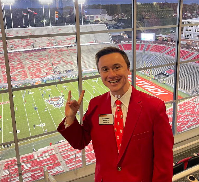 Inman at Chancellor's Event Inman at Chancellor's Event