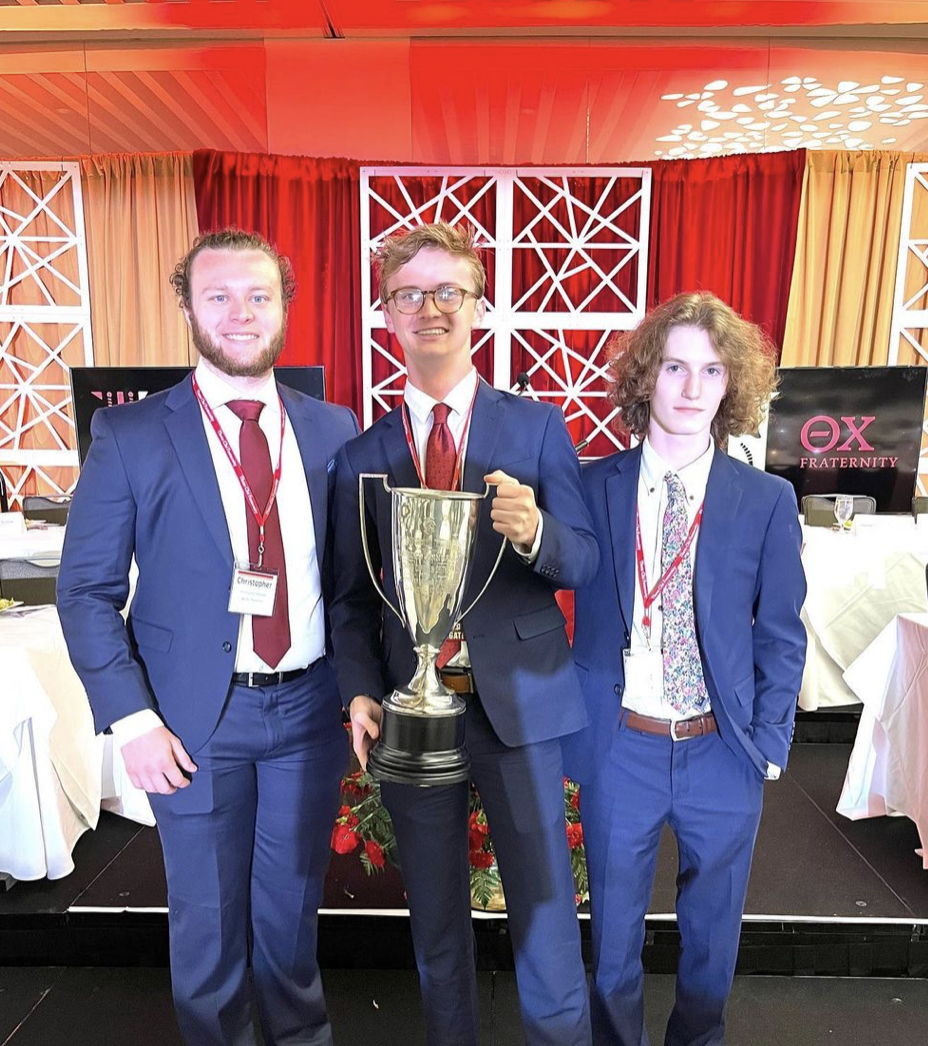 Beta Psi/Presbyterian wins the Grand Chapter Scholarship Award